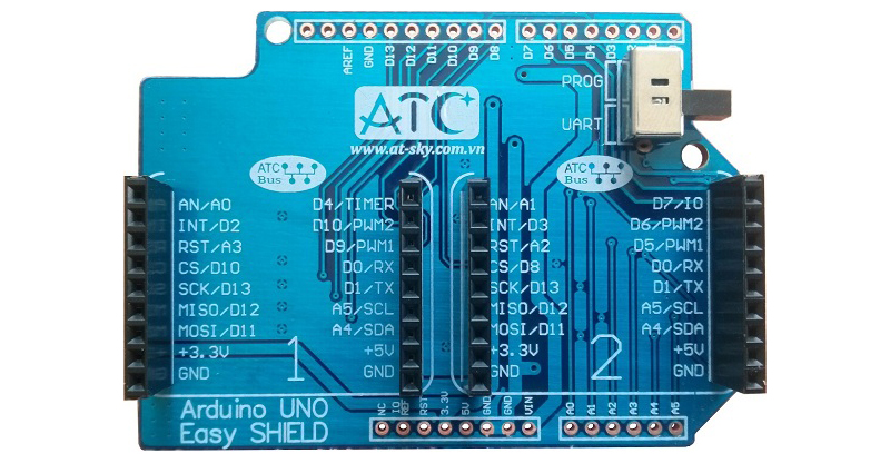 Arduino UNO Easy Shield - ATCKIT